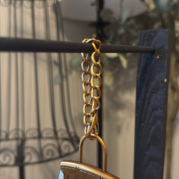 Mini Leather Purse Bag Charm (Tiffany Blue) - Picture 4 of 6